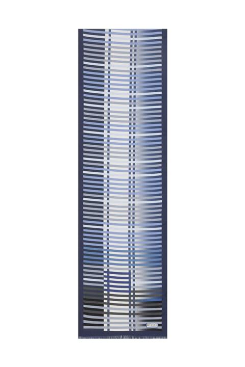 Vakko Mavi Çizgili Fular