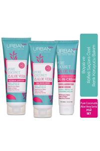 Urban Care Pure Coconut & Aloe Vera Serisi 3'lü Avantajlı Bakım Seti