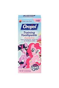 CREST My Little Pony Fluoride-free Training Toothpaste, Pinky Fruity Flavor, One 1.5oz (42.5g)