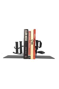 HEX Harry Potter Hp Harfler Kitap Desteği / Kitap Tutucu / Bookend / Kitap Desteği / Kitap Durdurucu