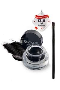 Farmasi Kajal Jel Eyeliner & Eyeliner Fırçası