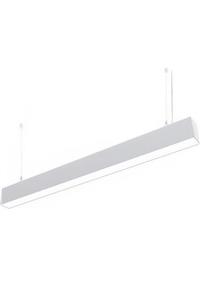 La PLA 120cm 36w Led Beyaz Kasa Lineer Armatür Sarkıt Gün Işığı (3000k)