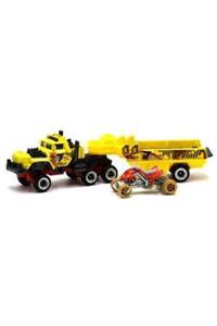 HOT WHEELS Haulin Horsepower Taşıyıcı Tır Ve Araba Seti Bdw51 - Dxb45