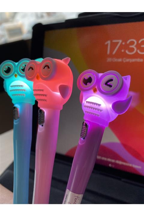 Mürekkeps Mürekkep's Işıklı Baykuş Jel Kalem