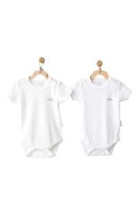 andywawa Bebek Body 2 Pcs Body Short Sleeve Basıc