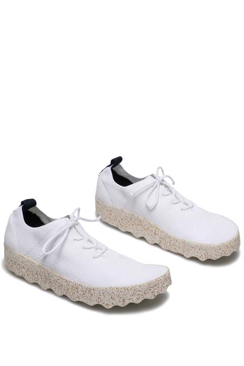 Asportuguesas Unisex Beyaz Mantar Taban Espadril