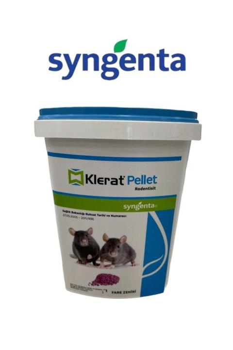 Cegel Ziraat Syngenta Klerat Pellet Fare Zehiri Hazır Yem 80 gr