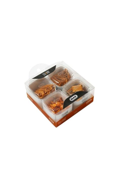 Mas Cubbie Gökkuşağı 4`lü Set Turuncu