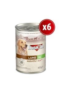 Çağatay Bonacibo Jöleli Kuzu Etli Yaş Yetişkin Köpek Maması 400 Gr X6 Adet