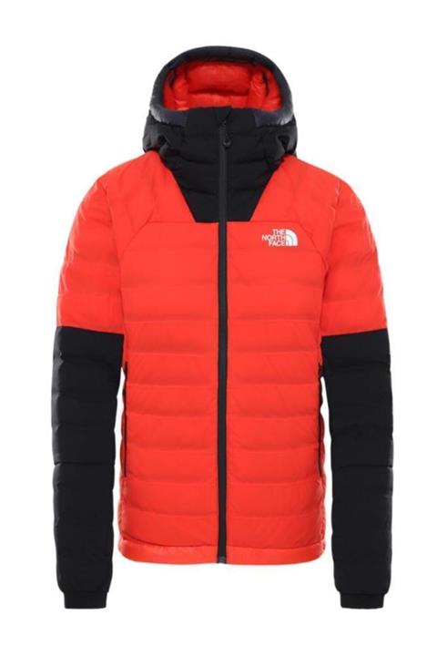 THE NORTH FACE Summit L3 50/50 Down Hoodie Kadın Mont Kırmızı/siyah