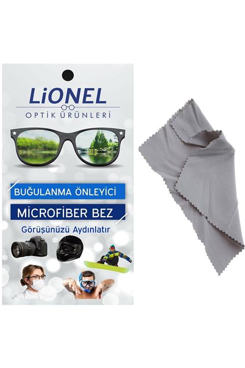 Lionel Antifog Gözlük Camı Buğu Buhar Önleyici Sihirli Mikrofiber Bez 10 Adet