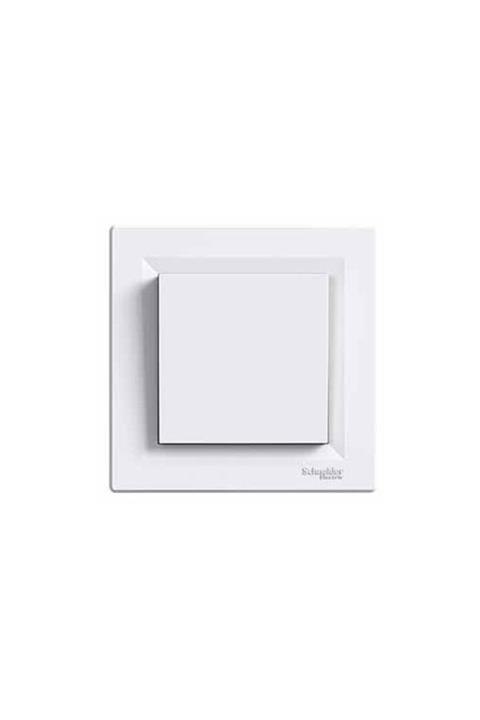 Schneider Electric Asfora Beyaz Vaviyen + Çerçeve
