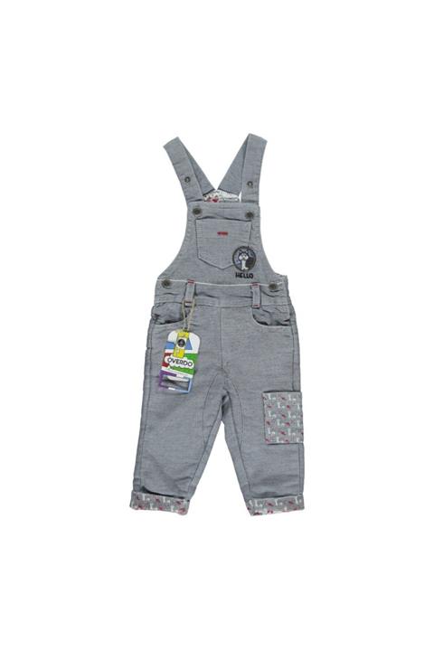 Overdo Erkek Hello Örme Kot Astarlı Kışlık Salopet