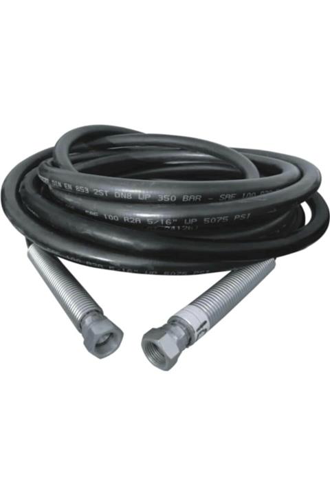 Bakaş R2 Çift Telli Basınçlı 5/16 Yıkama Hortumu 12 Metre