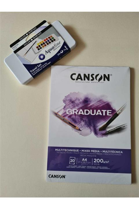 Daler Rowney Sanatofis Profesyonel Suluboya Seti