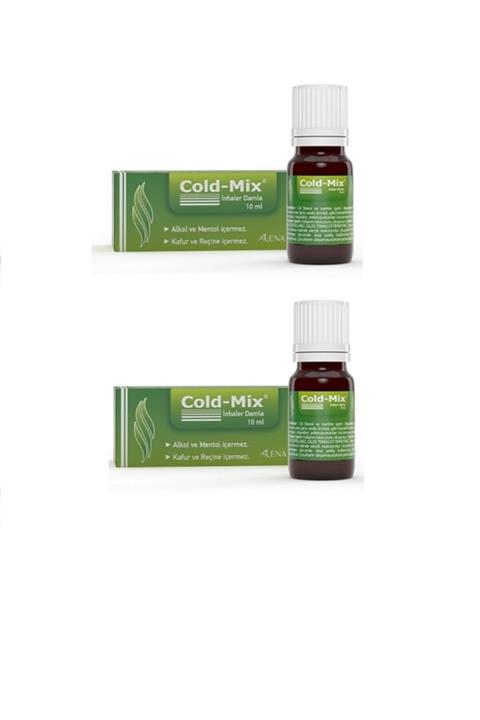 ColdMix Yakaya Damlatılan Inhaler Damla 10 ml X2 Adet