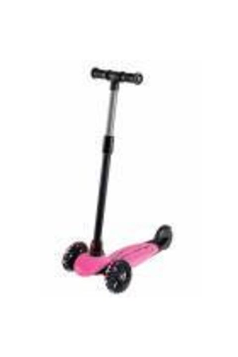Furkan Dragon Scooter Işıklı Teker Pembe