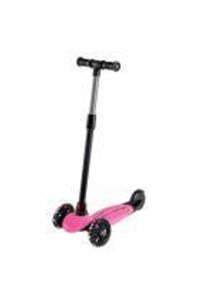 Furkan Dragon Scooter Işıklı Teker Pembe