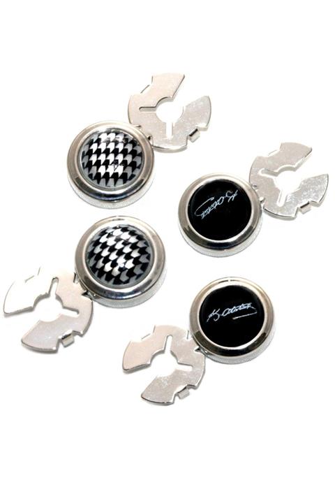 Ocean Pole 2 Çift Düğme Kapağı Kol Düğmeleri