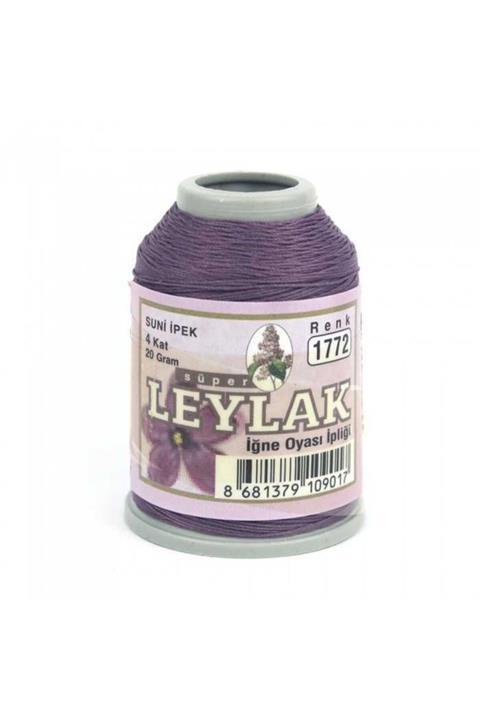 Melek Hobi Dükkanı Leylak 20 Gr. Suni Ipek (4 Kat Iğne Oyası Ipliği) 1772