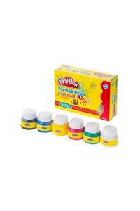 Play Doh Parmak Boyası 6 Renk X 30 ml.