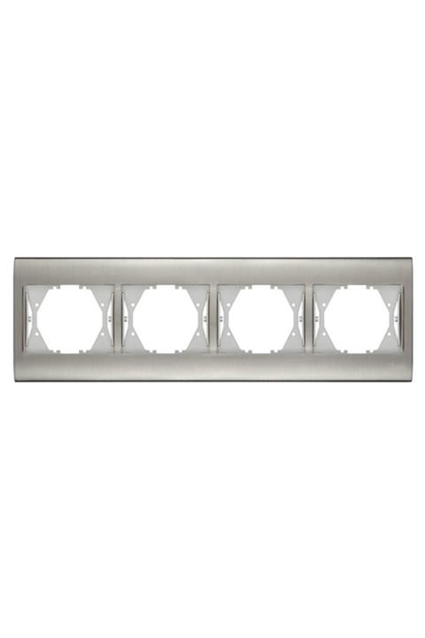 VİKO Thea Blu Dörtlü Çerçeve Tüm Renkler - Inox Mat