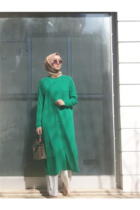 Zümralstyle Merserize Uzun Balon Hırka