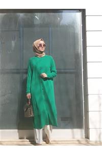Zümralstyle Merserize Uzun Balon Hırka