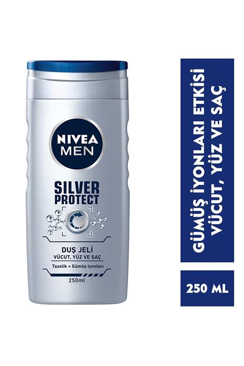 Nivea Sılver Protect Duş Jeli Erkek 250 ml