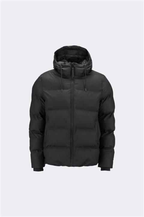Rains Puffer Jacket Black 1506-01_RNS