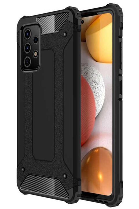 Samsung Galaxy A52 Kılıf Zırhlı Tam Korumalı Silikon Tank Kapak