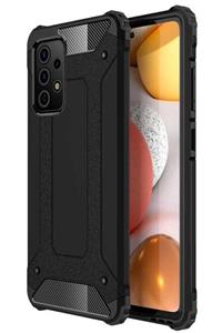 Samsung Galaxy A52 Kılıf Zırhlı Tam Korumalı Silikon Tank Kapak