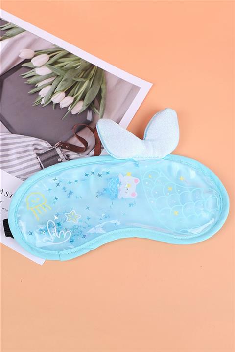 YOYOSO Jelli Göz Uyku Bandı Deniz Kızı Mavi