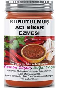 SPANA Ev Yapımı Katkısız Kurutulmuş Acı Biber Ezmesi  330gr