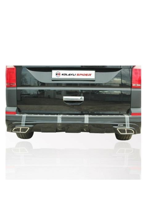 KOLAYLISPIDER Kolaylı Arka Tampon Altı Vw Transporter T6 2015 Sonrası - 27.51.400.5363 Şeker Beyazı