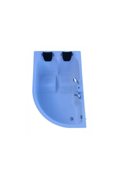 KUNTBAY JAKUZİ 120x190x60 Sağ Asimetrik Çift Kişilik Jakuzi