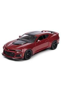 VARDEM OYUNCAK Motor Max 1:24 2017 Chevrolet Camaro Zl1 Diecast Model Araba Bordo*2021