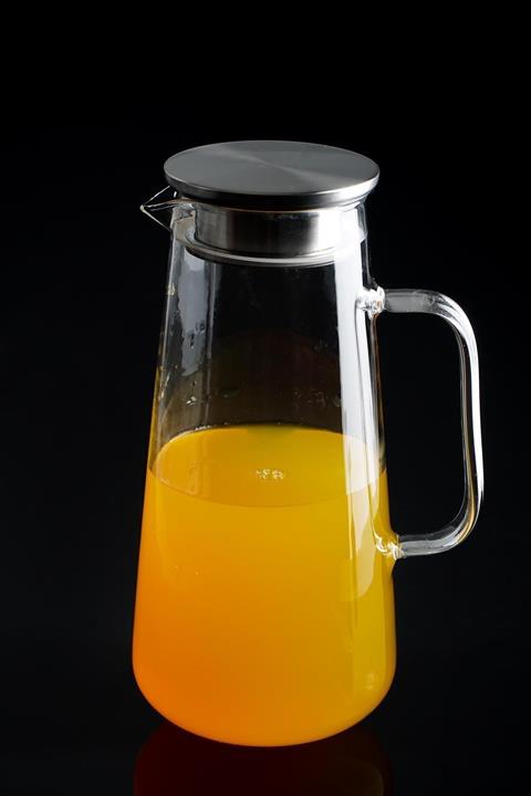 ACAR Bloom Metal Kapaklı Cam Sürahi - 1800 ml