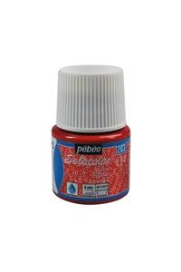 Pebeo Setacolor Glitter (Simli)  Kumaş Boyası 203 RUBY