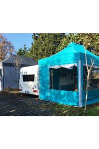 ProKamp Karavan Çadırı Kış Bahçesi 3x4.5m Kamp Outdoor Avcı Çadırı Katlanır Off Road Tente Gölgelik