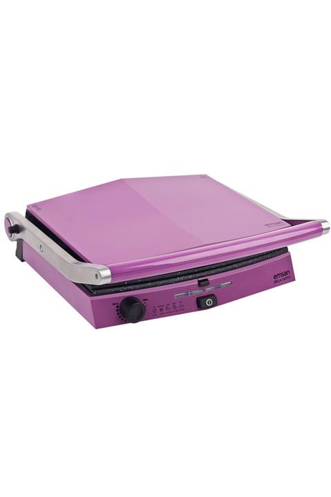 Emsan Bella Gusto 6 Dilim Ekmek Kapasiteli Tost Makinesi Violet