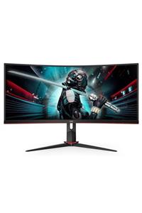 Aoc 34” Cu34g2/bk 100hz 1ms Wqhd Freesync Hdmı Dp Va Pivot Oyuncu Monitörü