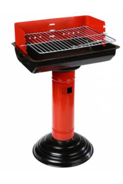 DERMED Mangal Portatif Kolay Kullanımlı Taşıması Yakması Kolay