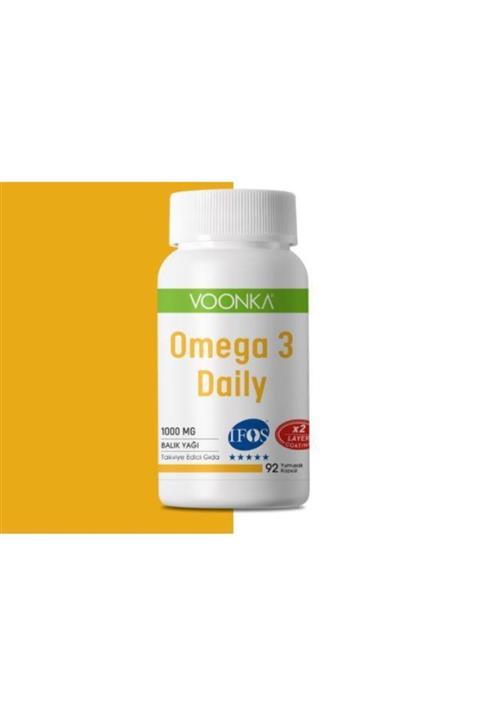 Voonka Omega 3 Daily 92 Yumuşak Kapsül