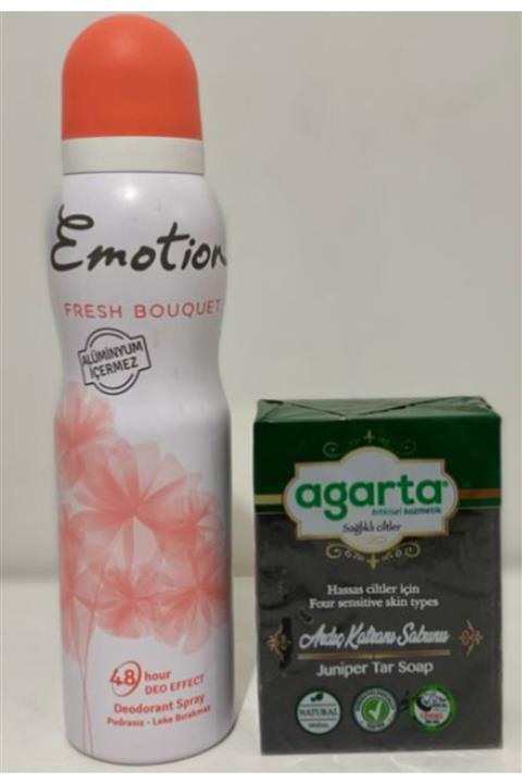 Emotion Fresh Bouquet Deodorant Alana Agarta Ardıç Katranı Sabun