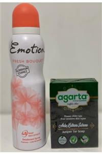 Emotion Fresh Bouquet Deodorant Alana Agarta Ardıç Katranı Sabun