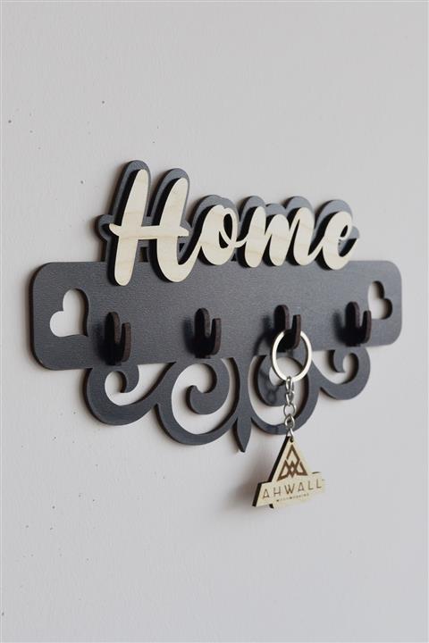AHWALL WOODWORKING Home Temalı Dekoratif Anahtarlık & Askılık