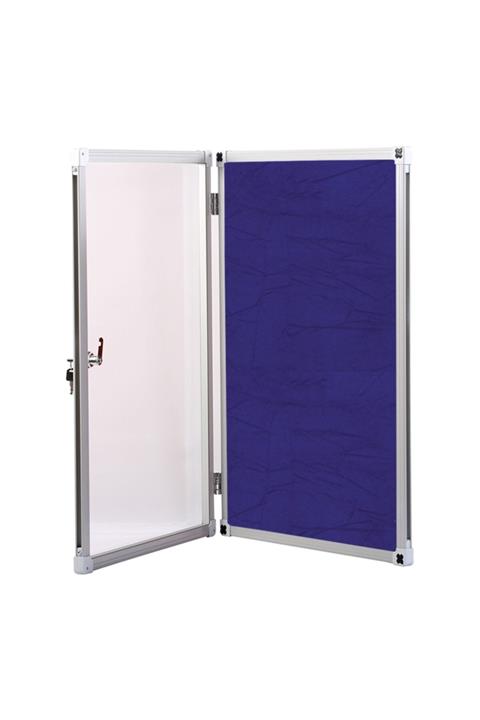 SECRON 50x70 Apartman Ilan Panosu - Duyuru Panosu Mavi