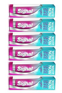 Signal White Now Glossy Shine Diş Macunu 75 ml X 6 Adet SNLSGNLGLSH756