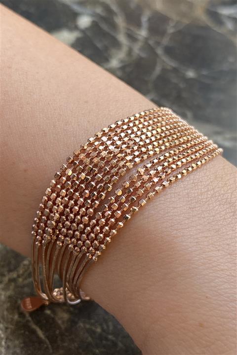 Pier Gümüş Gümüş Zincir Bileklik